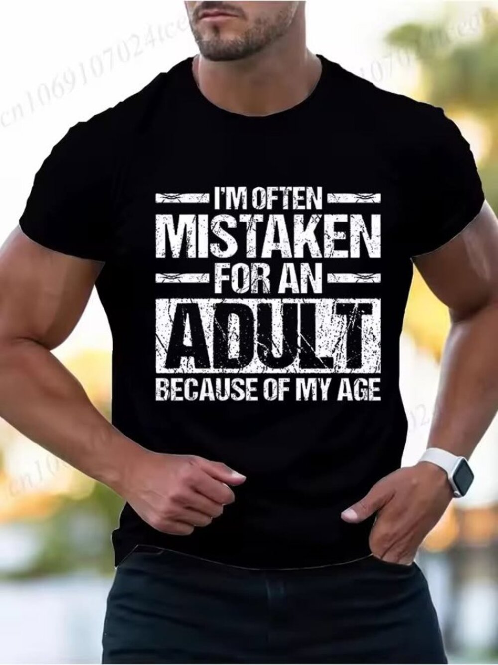 Often Mistaken for an Adult Tee • Funny Sarcastic Graphic Shirt • Unisex